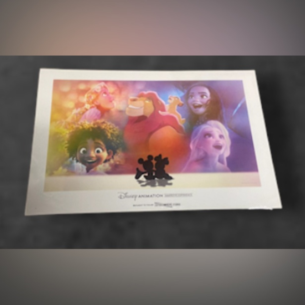 Disney Animation Immersive Experience Print Poster - Brand New Mickey Mouse